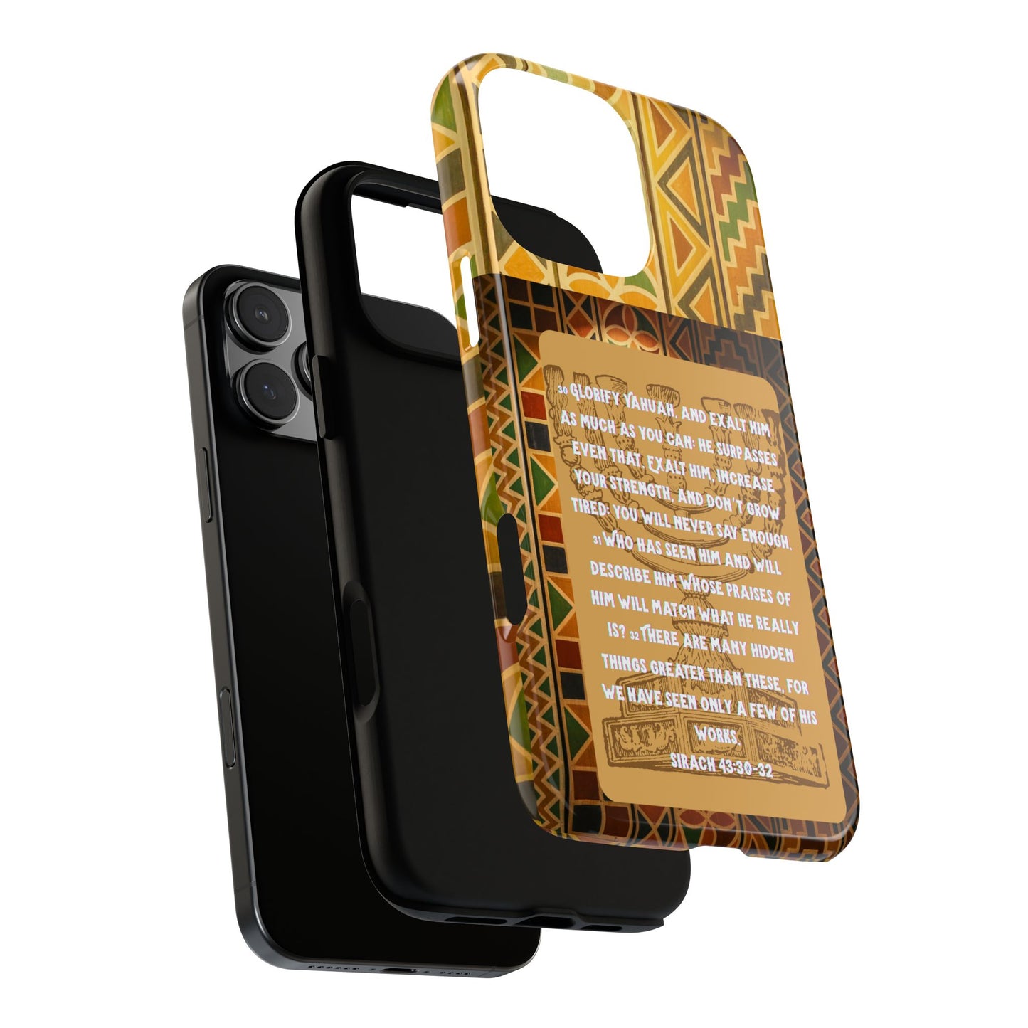 Exalt Yahuah - Sirach Phone Case - Tough Cases  - Apocryphal Collection