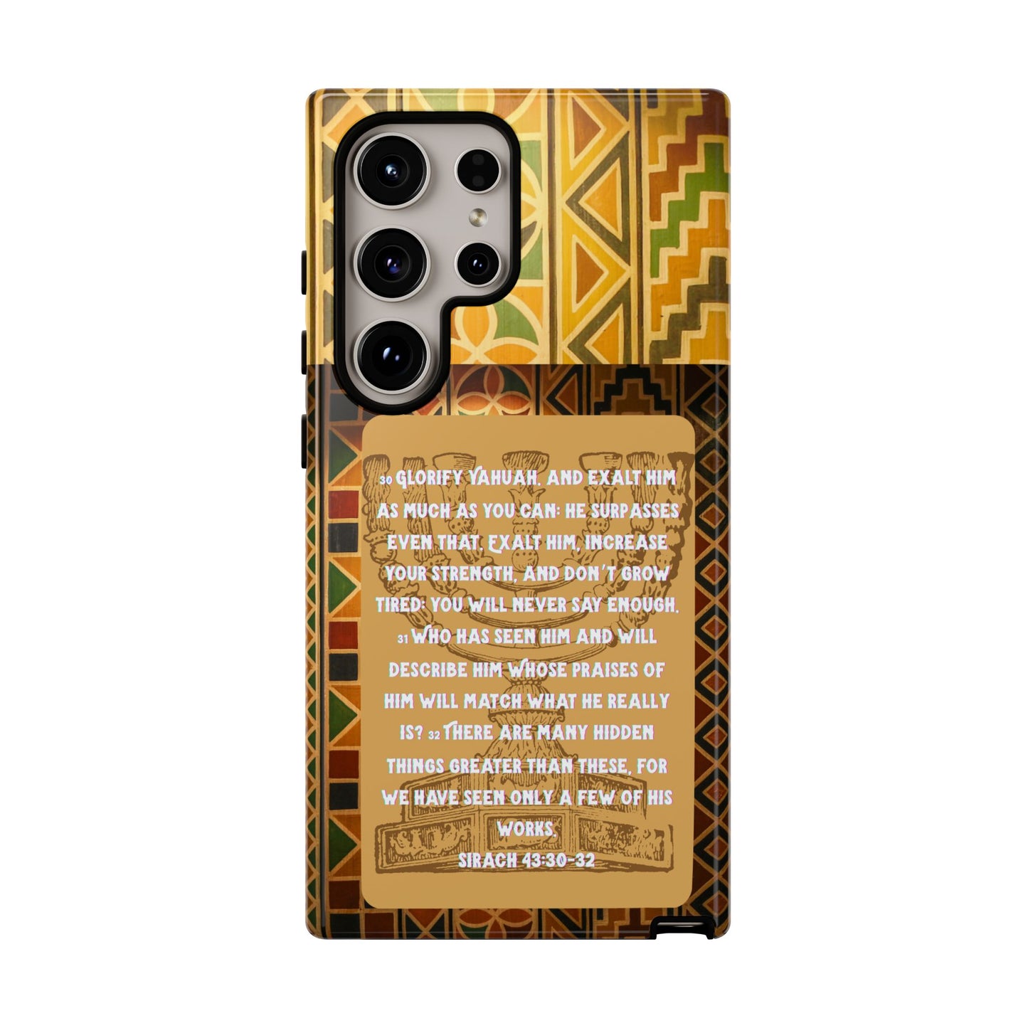 Exalt Yahuah - Sirach Phone Case - Tough Cases  - Apocryphal Collection