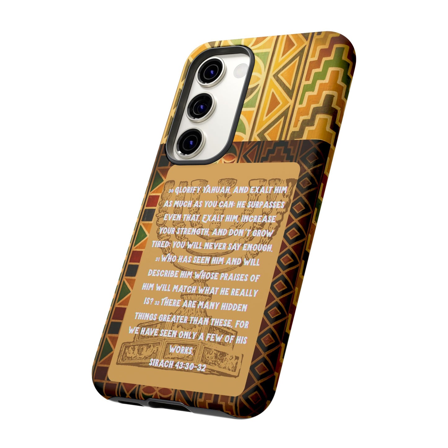 Exalt Yahuah - Sirach Phone Case - Tough Cases  - Apocryphal Collection