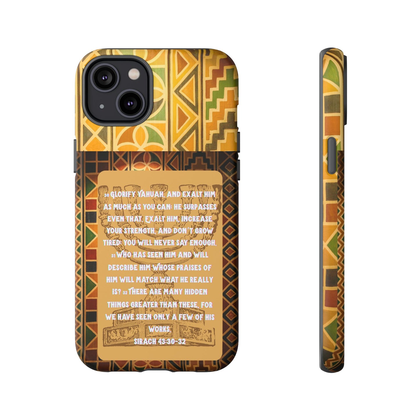 Exalt Yahuah - Sirach Phone Case - Tough Cases  - Apocryphal Collection