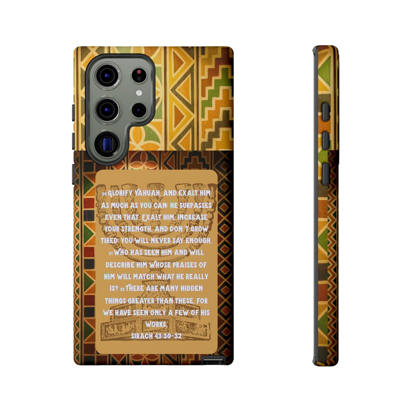 Exalt Yahuah - Sirach Phone Case - Tough Cases  - Apocryphal Collection