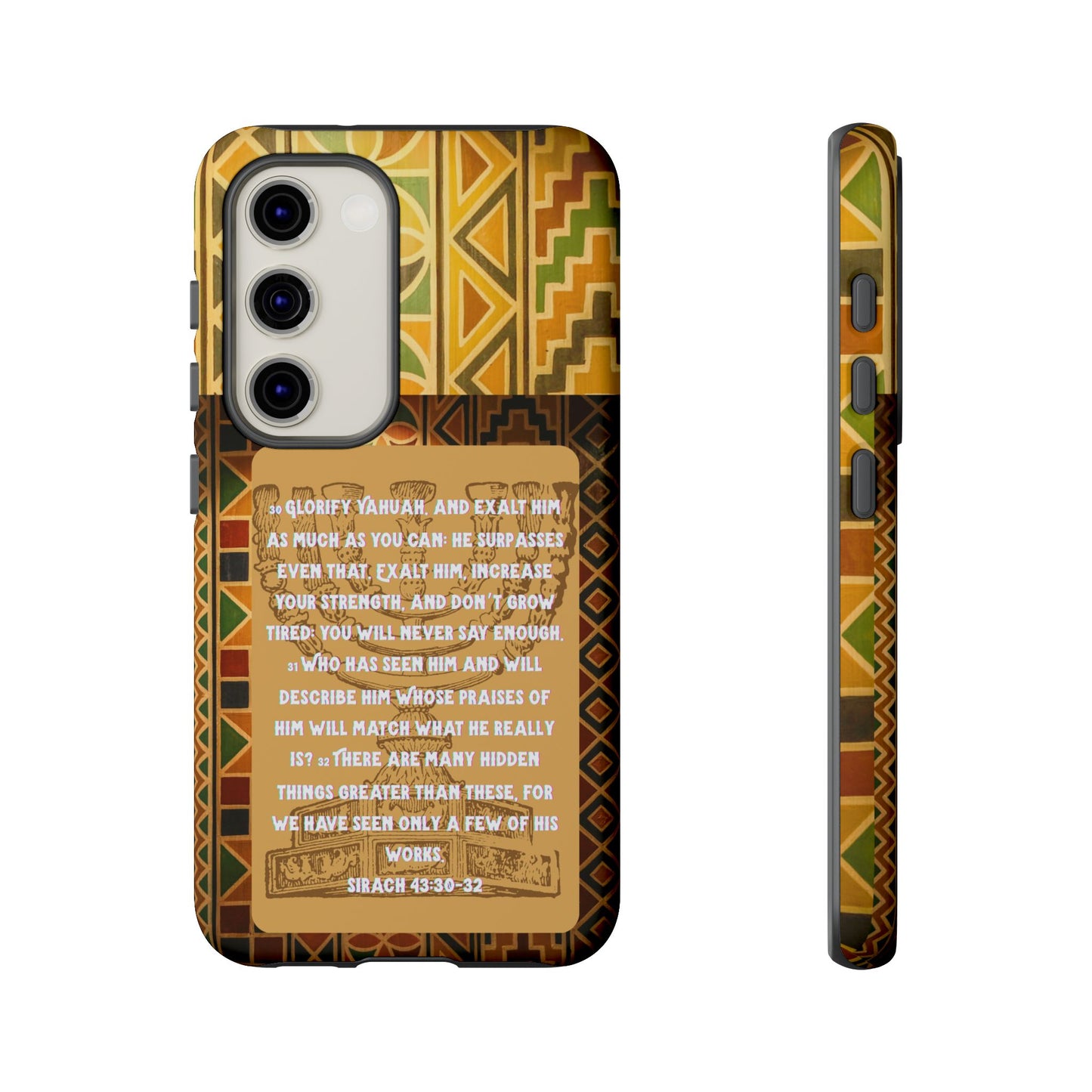 Exalt Yahuah - Sirach Phone Case - Tough Cases  - Apocryphal Collection