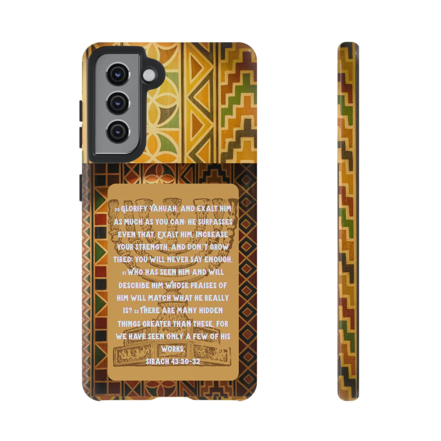 Exalt Yahuah - Sirach Phone Case - Tough Cases  - Apocryphal Collection