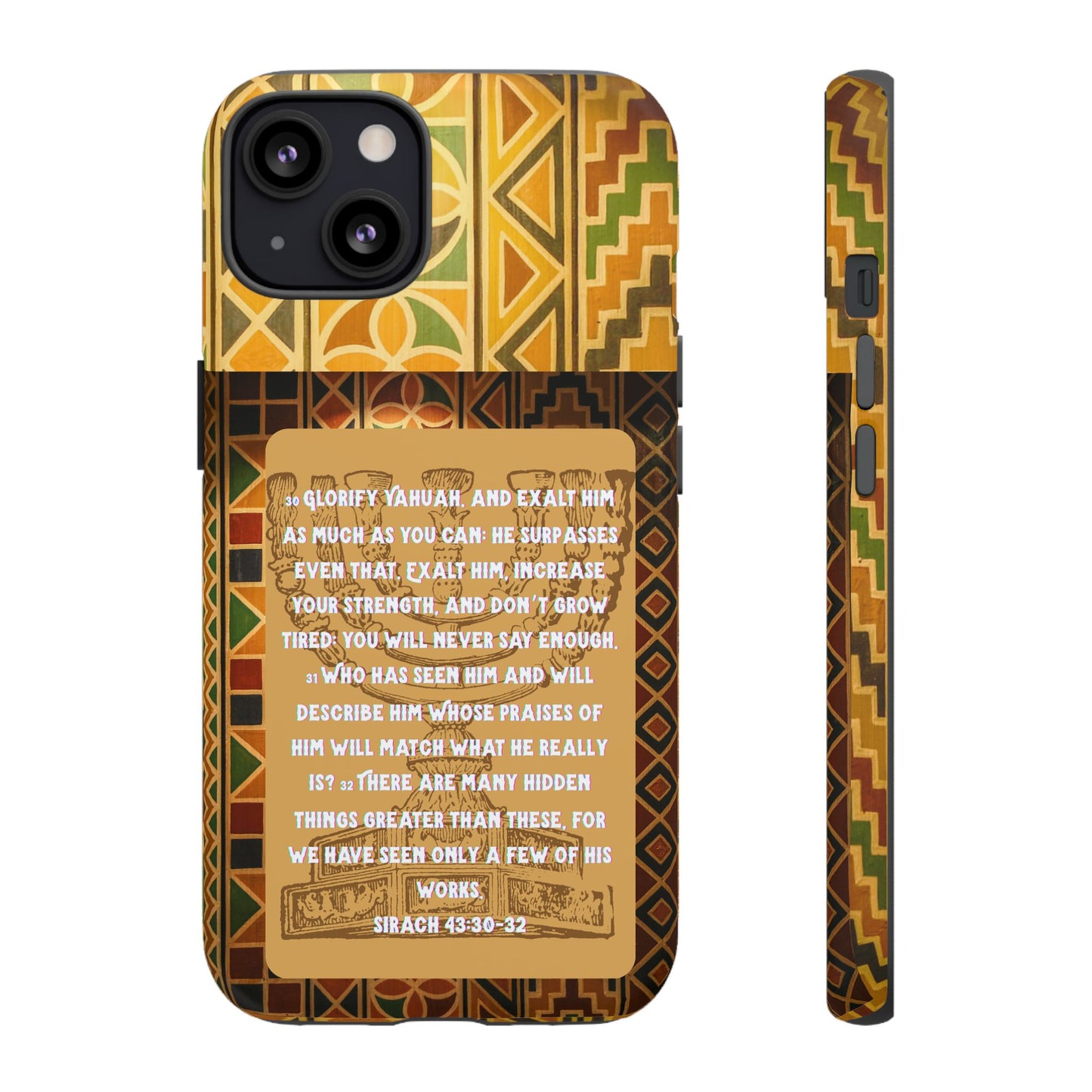 Exalt Yahuah - Sirach Phone Case - Tough Cases  - Apocryphal Collection