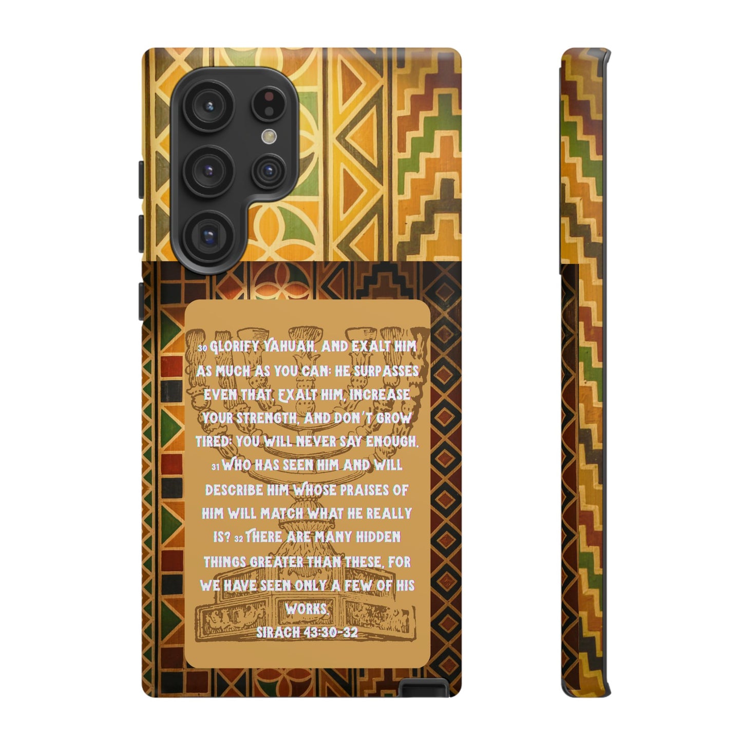 Exalt Yahuah - Sirach Phone Case - Tough Cases  - Apocryphal Collection
