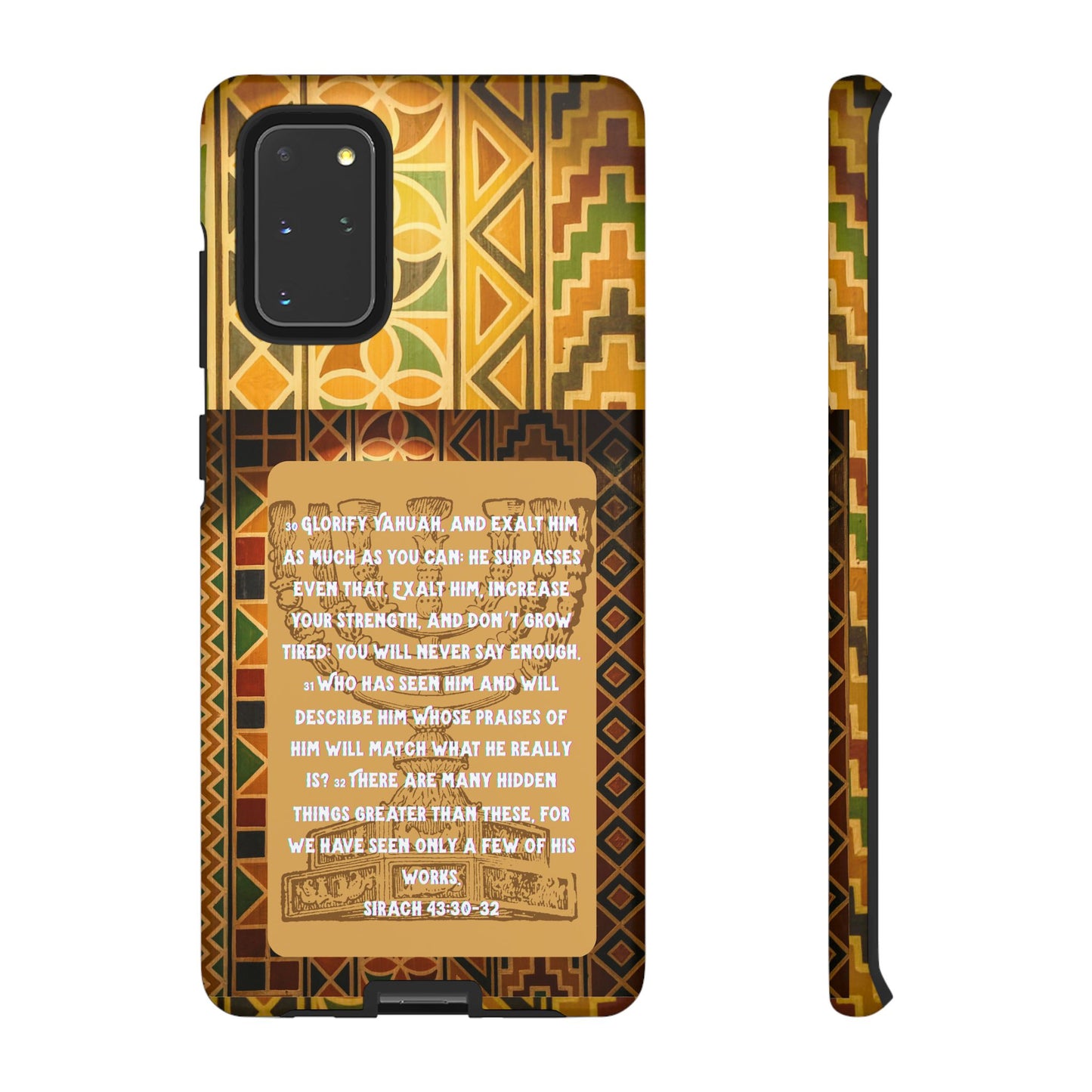 Exalt Yahuah - Sirach Phone Case - Tough Cases  - Apocryphal Collection