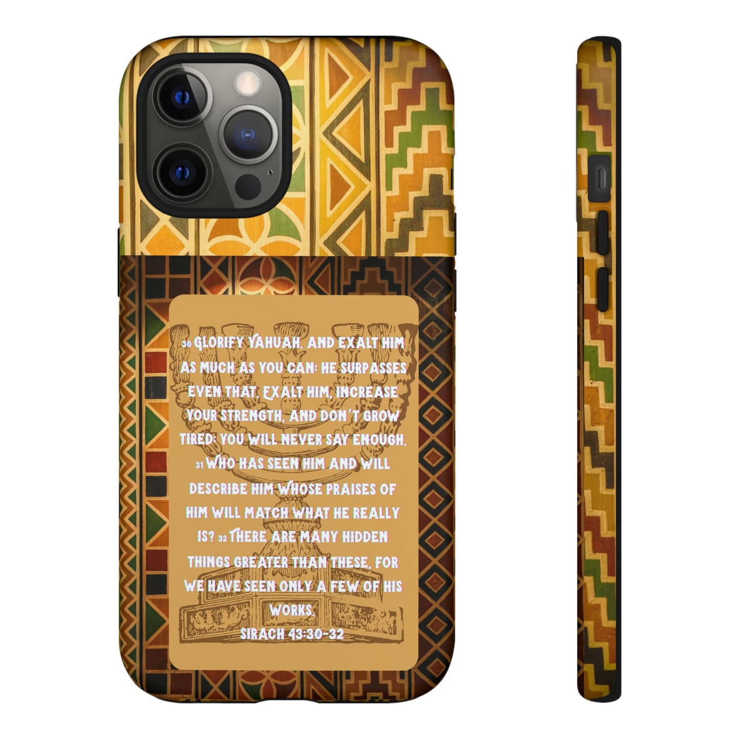 Exalt Yahuah - Sirach Phone Case - Tough Cases  - Apocryphal Collection