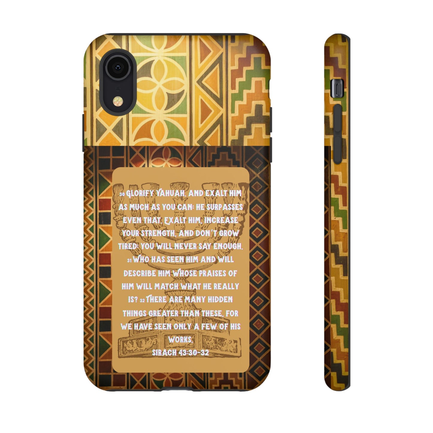 Exalt Yahuah - Sirach Phone Case - Tough Cases  - Apocryphal Collection