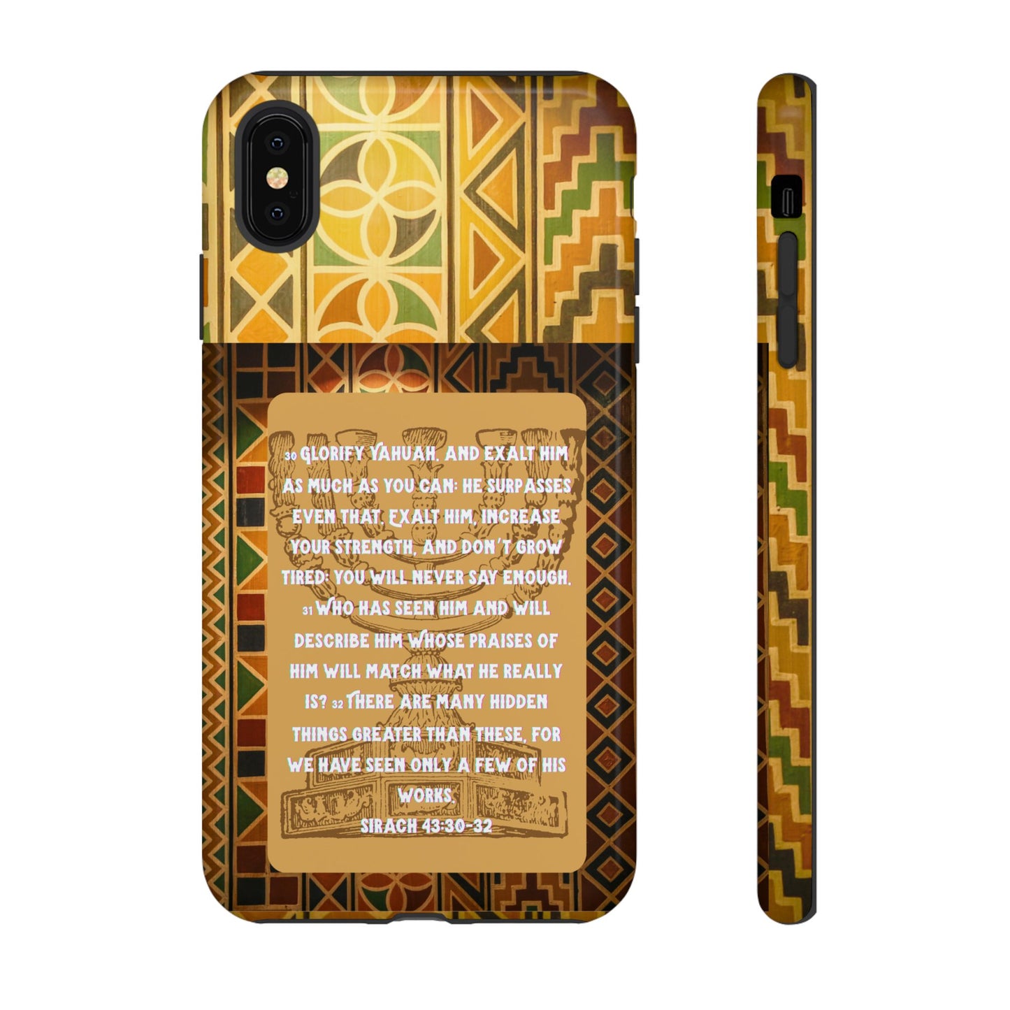 Exalt Yahuah - Sirach Phone Case - Tough Cases  - Apocryphal Collection