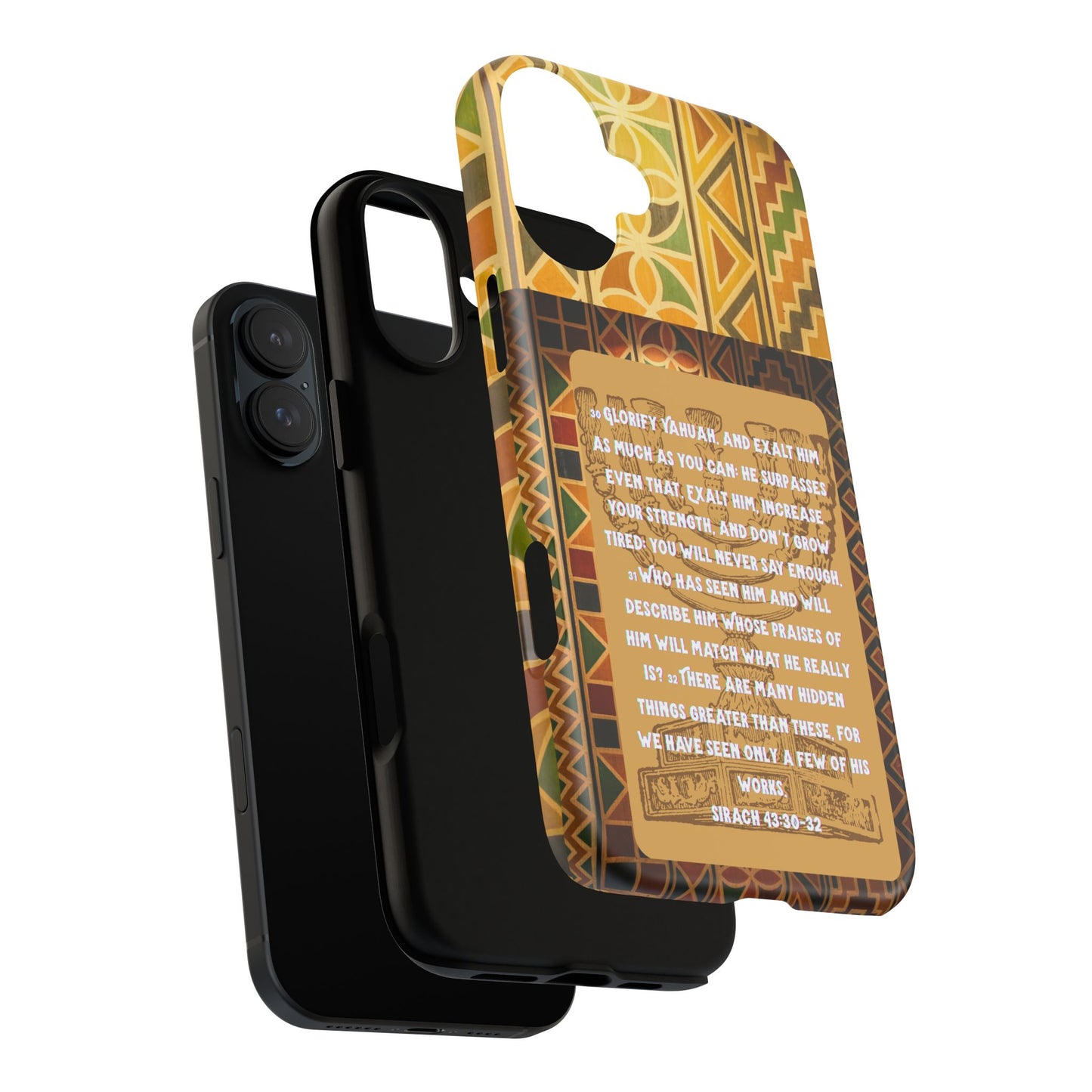 Exalt Yahuah - Sirach Phone Case - Tough Cases  - Apocryphal Collection