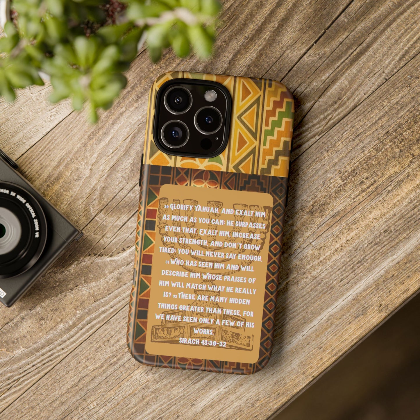 Exalt Yahuah - Sirach Phone Case - Tough Cases  - Apocryphal Collection
