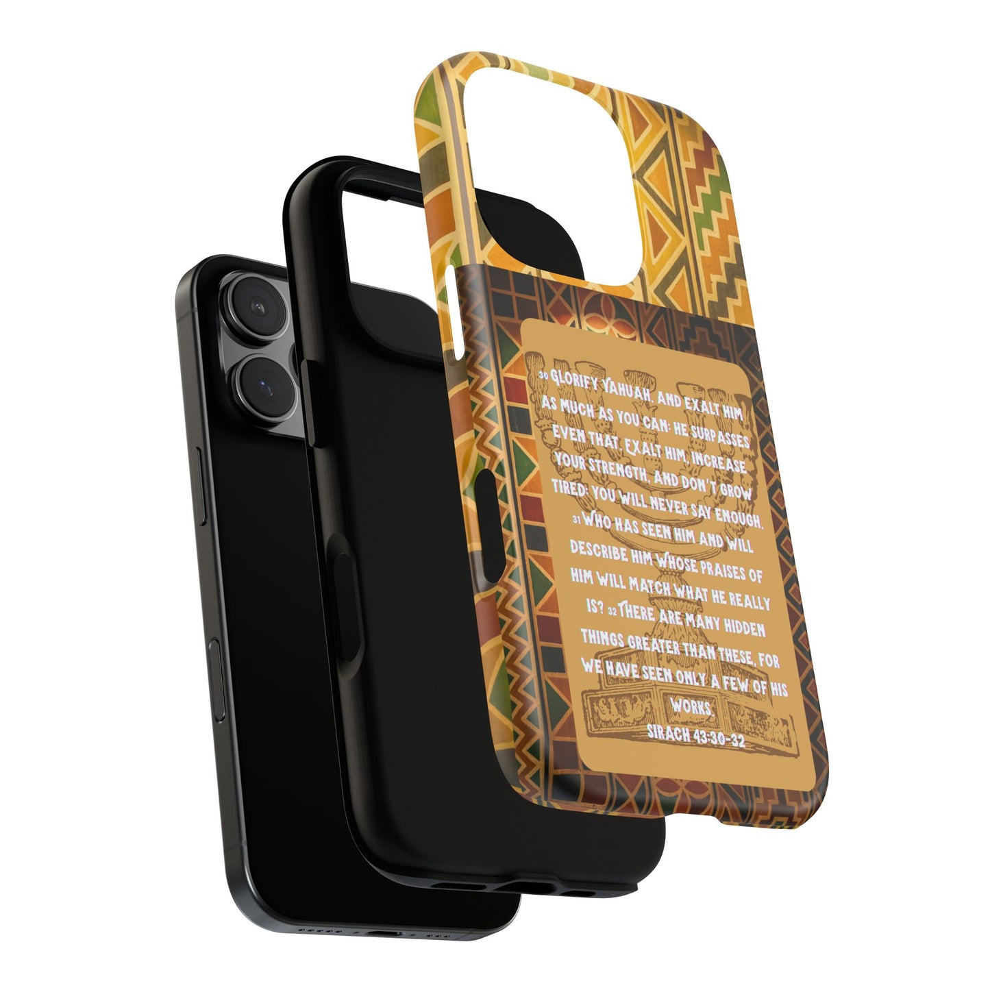 Exalt Yahuah - Sirach Phone Case - Tough Cases  - Apocryphal Collection
