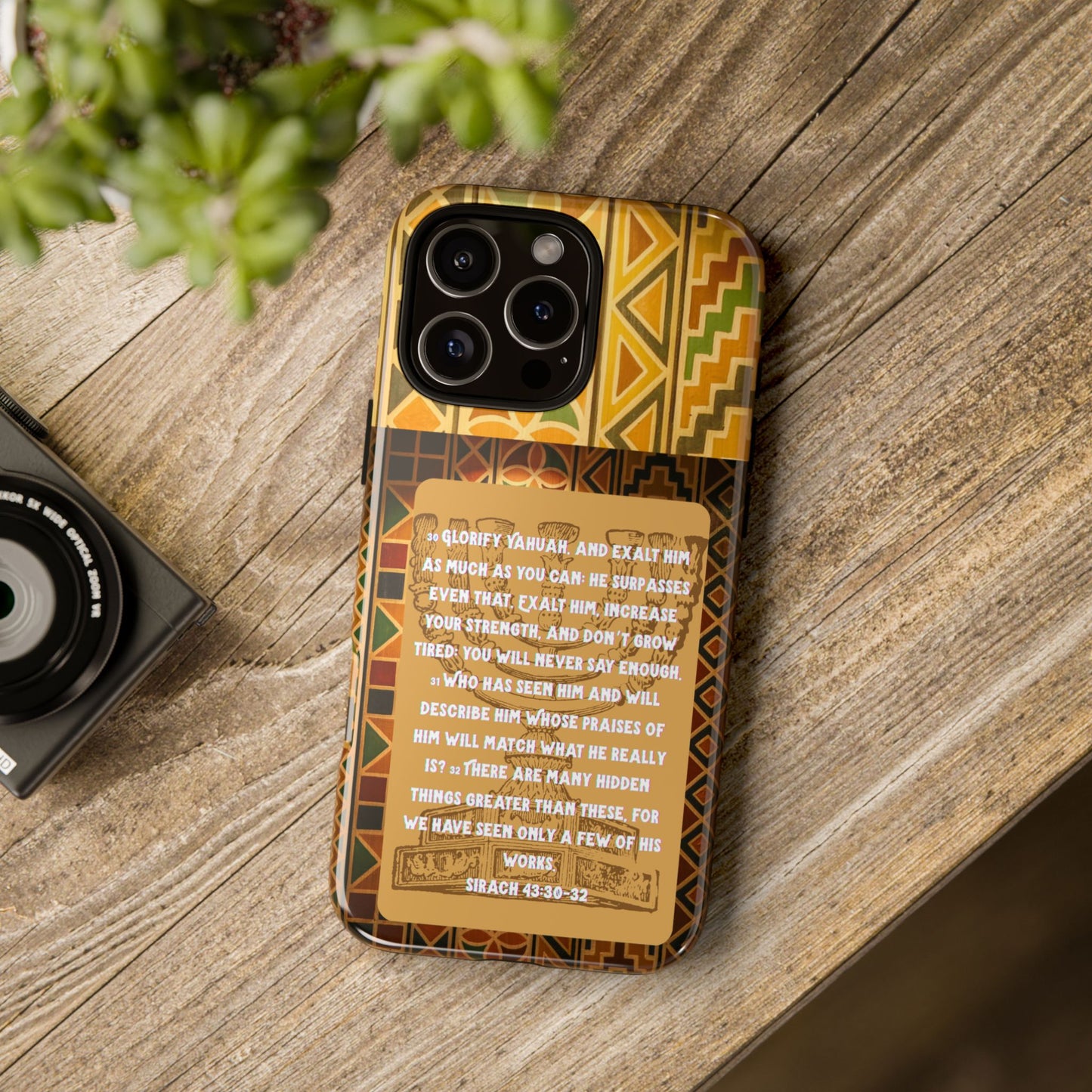 Exalt Yahuah - Sirach Phone Case - Tough Cases  - Apocryphal Collection
