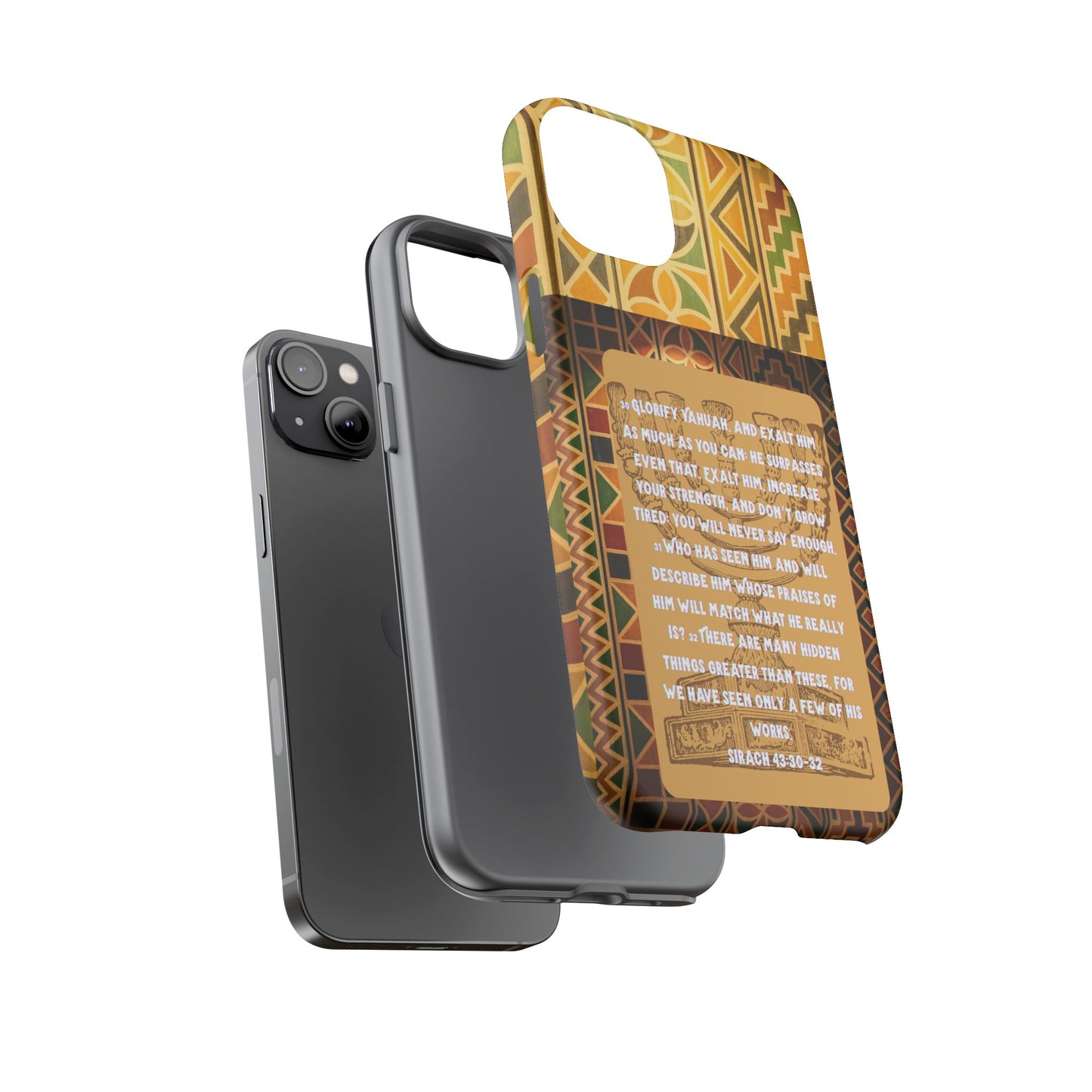 Exalt Yahuah - Sirach Phone Case - Tough Cases  - Apocryphal Collection