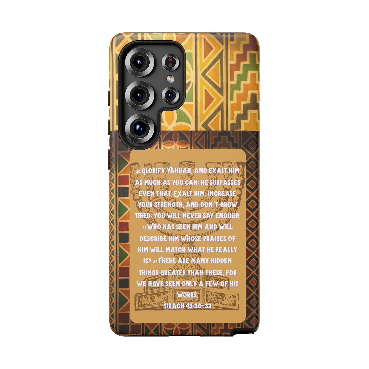 Exalt Yahuah - Sirach Phone Case - Tough Cases  - Apocryphal Collection