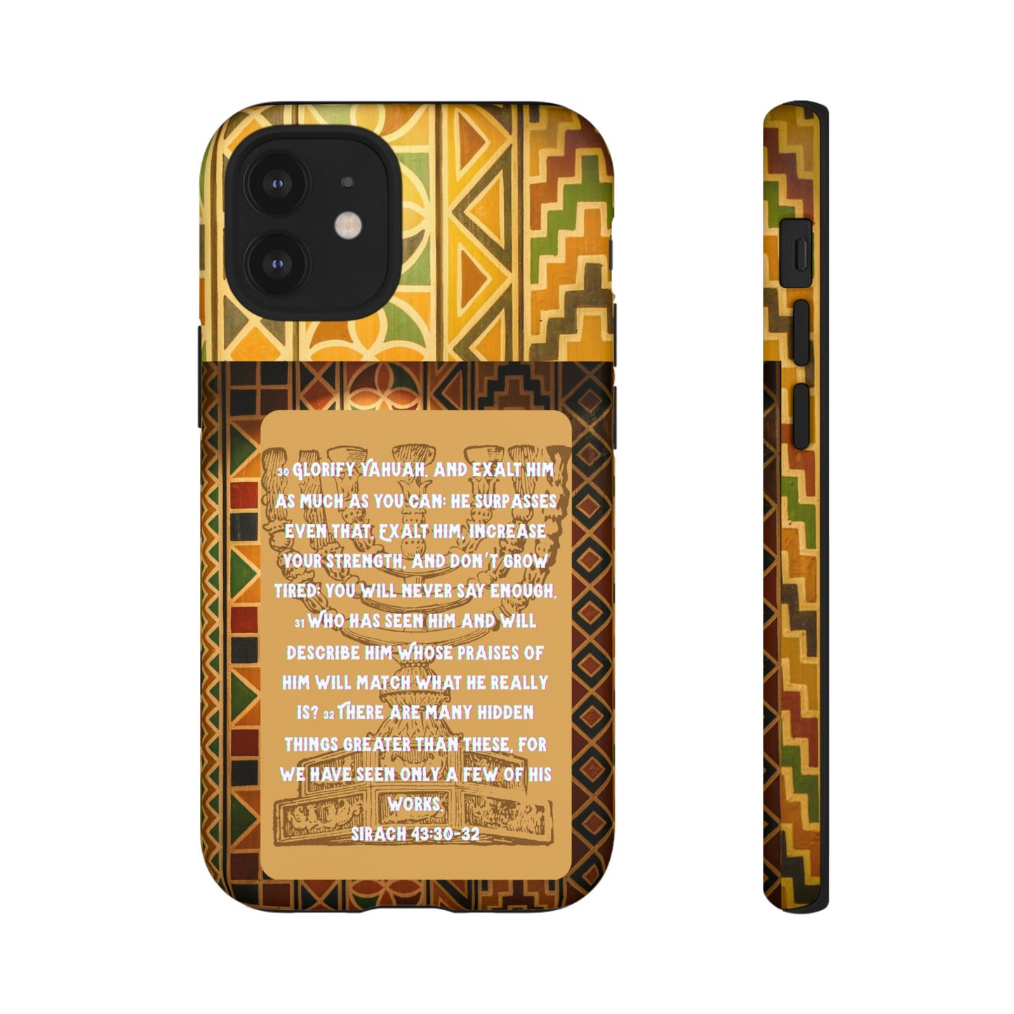Exalt Yahuah - Sirach Phone Case - Tough Cases  - Apocryphal Collection