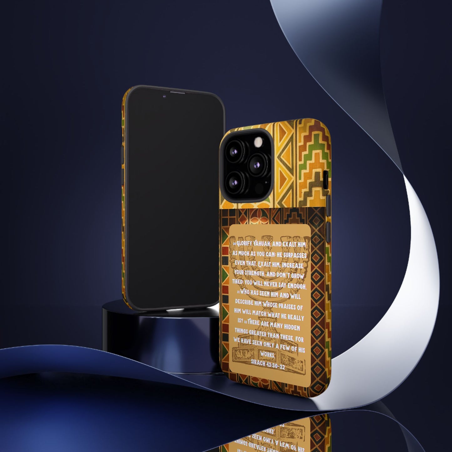 Exalt Yahuah - Sirach Phone Case - Tough Cases  - Apocryphal Collection