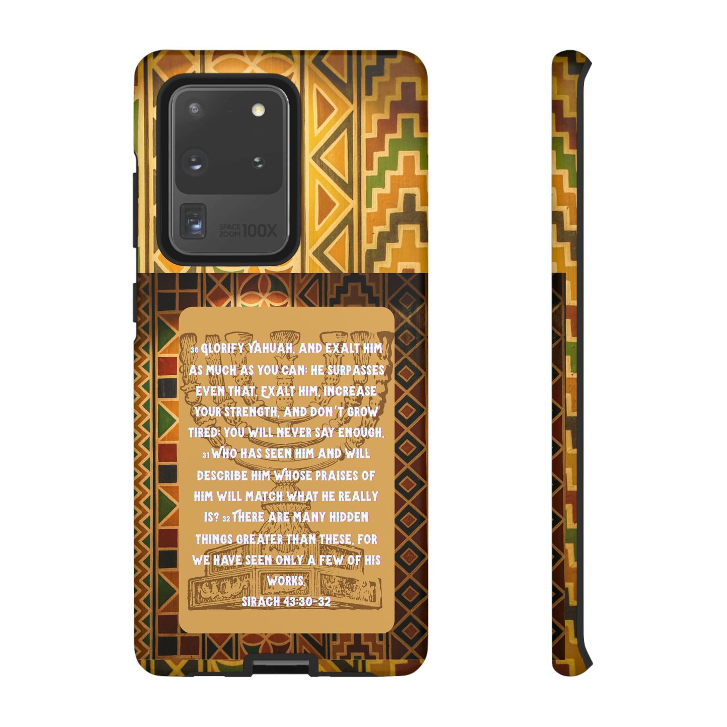 Exalt Yahuah - Sirach Phone Case - Tough Cases  - Apocryphal Collection