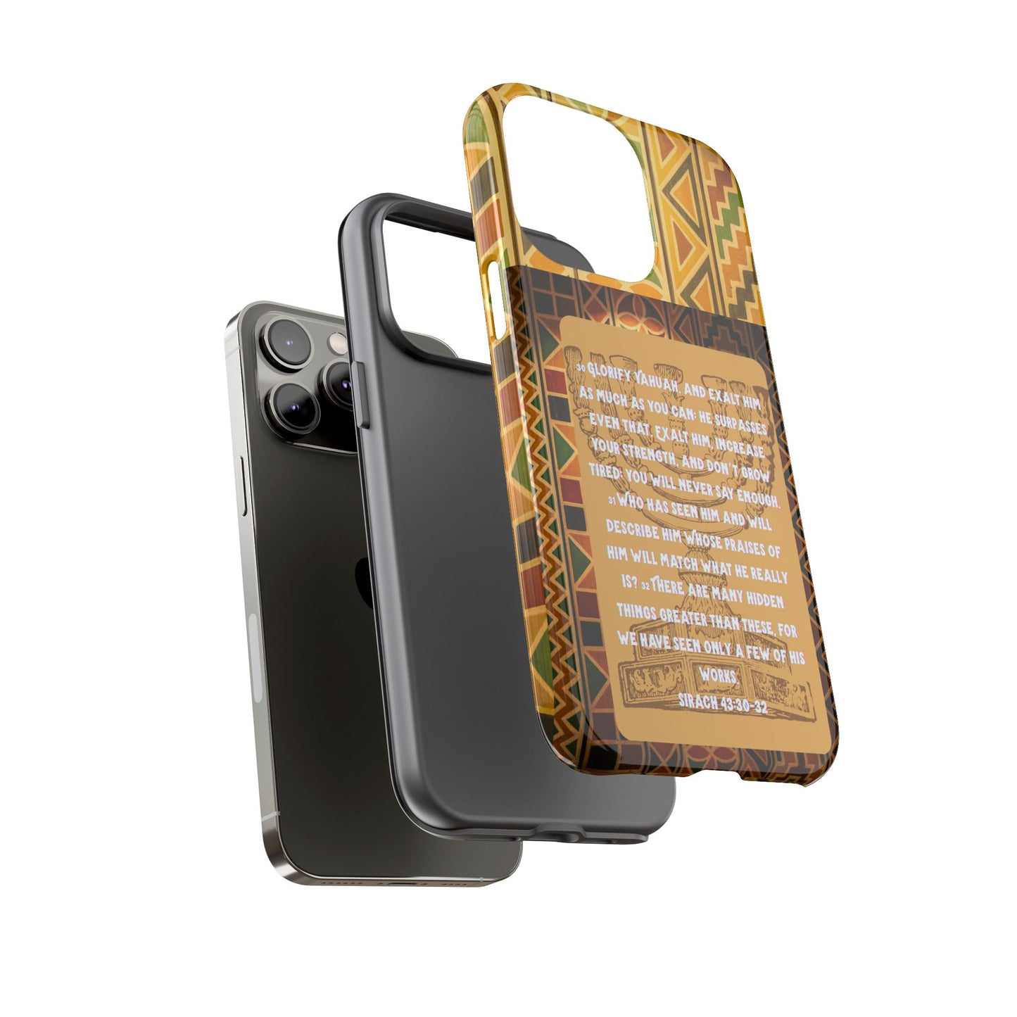 Exalt Yahuah - Sirach Phone Case - Tough Cases  - Apocryphal Collection