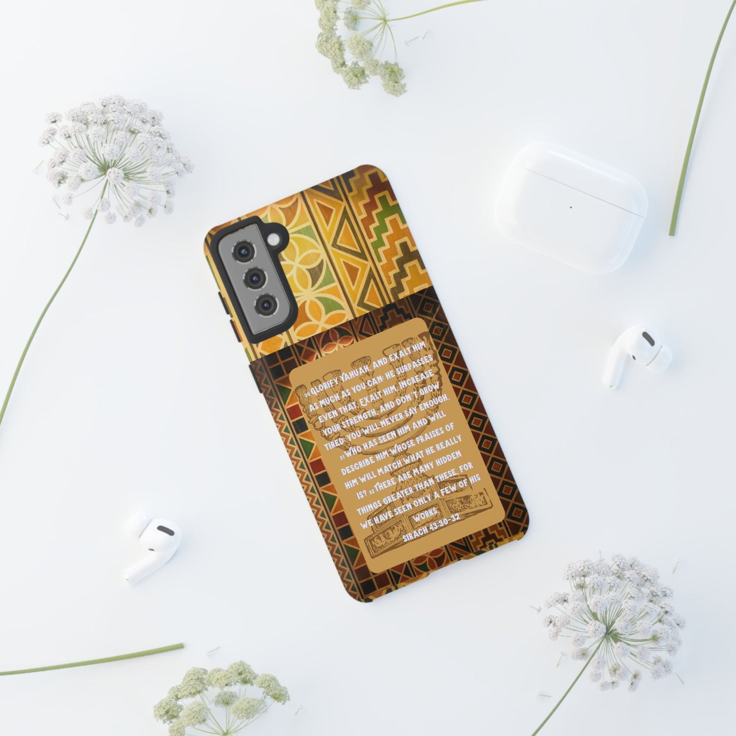 Exalt Yahuah - Sirach Phone Case - Tough Cases  - Apocryphal Collection