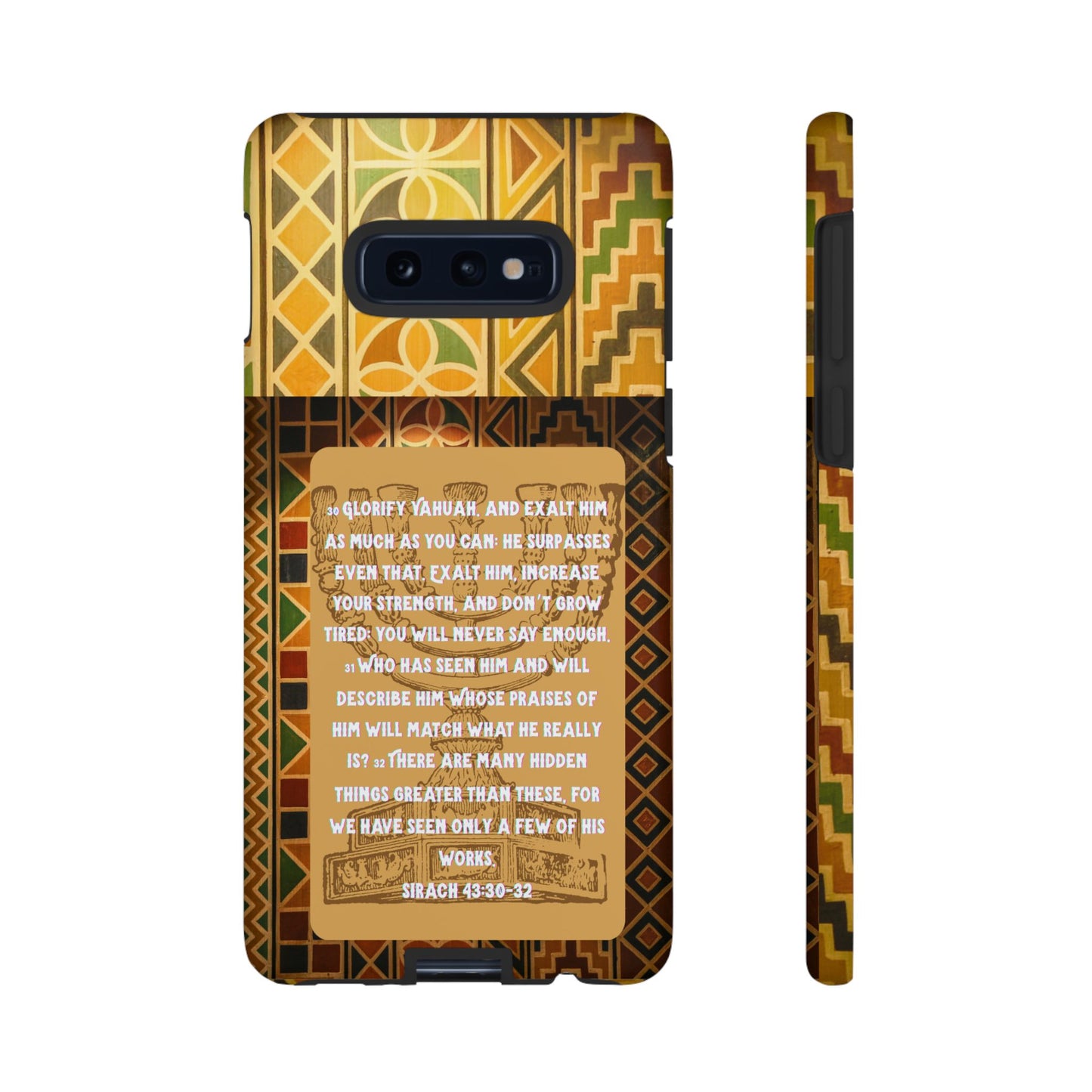 Exalt Yahuah - Sirach Phone Case - Tough Cases  - Apocryphal Collection