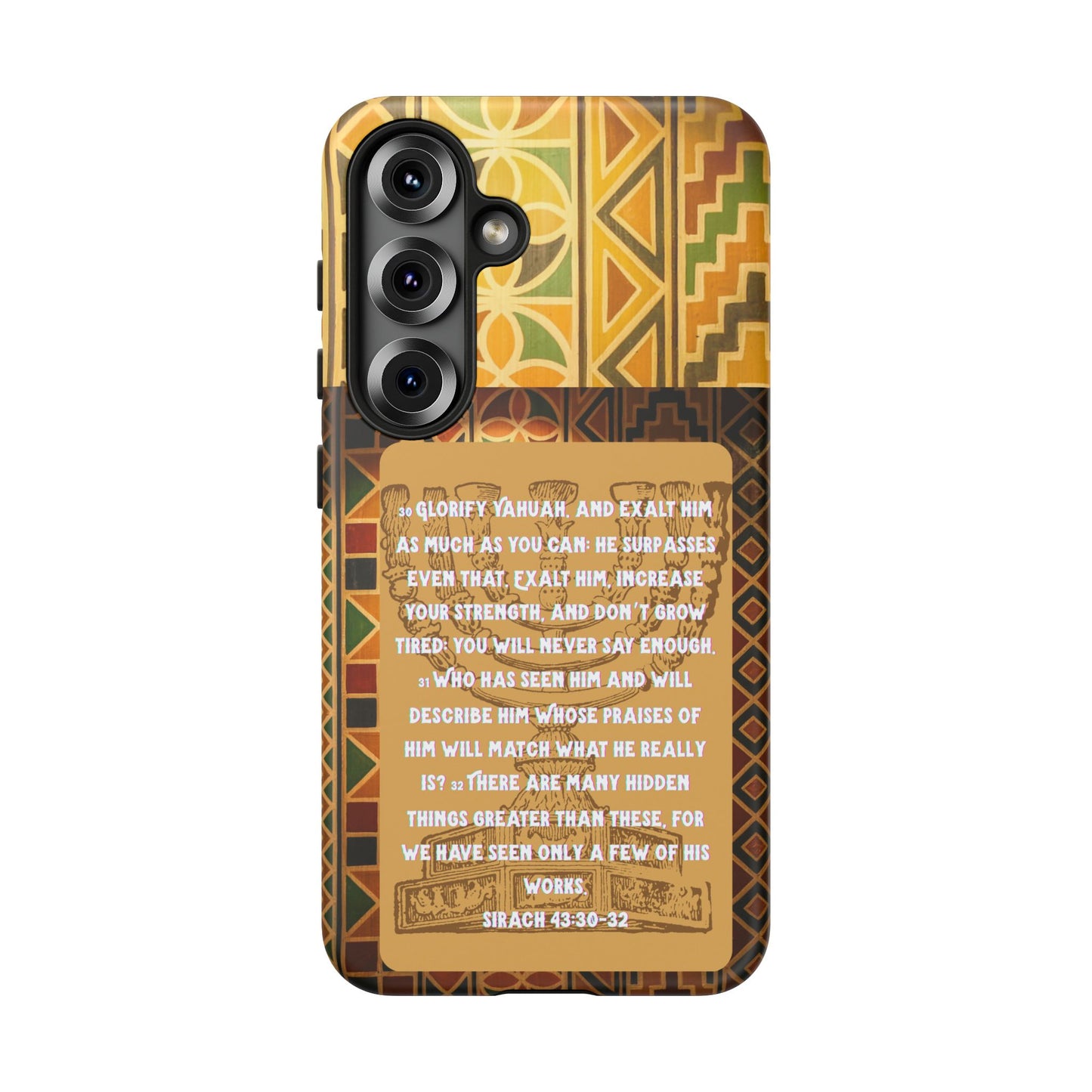 Exalt Yahuah - Sirach Phone Case - Tough Cases  - Apocryphal Collection