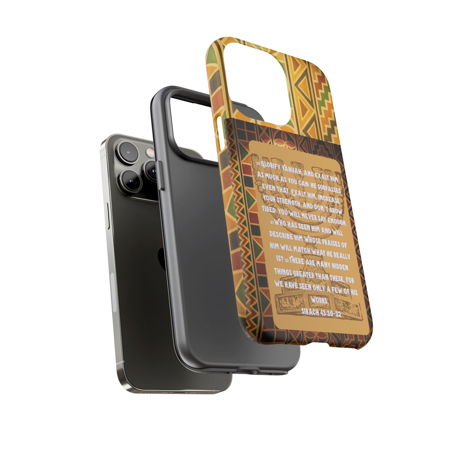 Exalt Yahuah - Sirach Phone Case - Tough Cases  - Apocryphal Collection